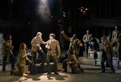 Erin Weaver, Johnny Link and the cast Photo
