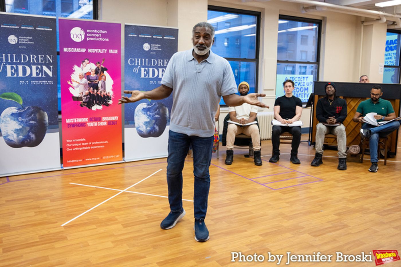 Photos: Go Inside Rehearsals for Manhattan Concert Productions' CHILDREN OF EDEN  Image