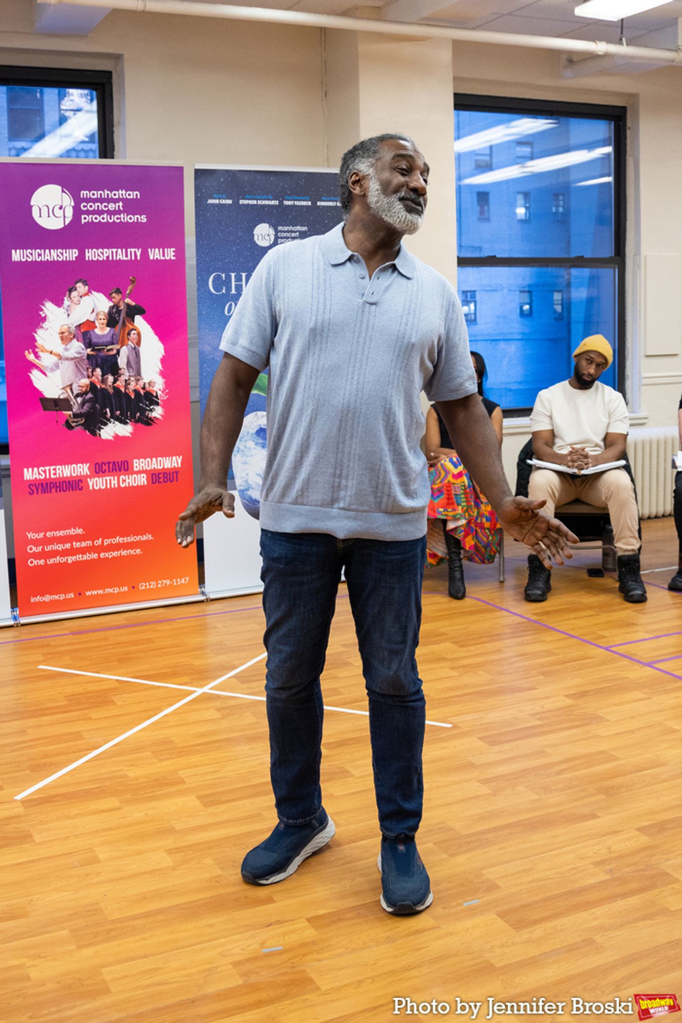 Photos: Go Inside Rehearsals for Manhattan Concert Productions' CHILDREN OF EDEN  Image