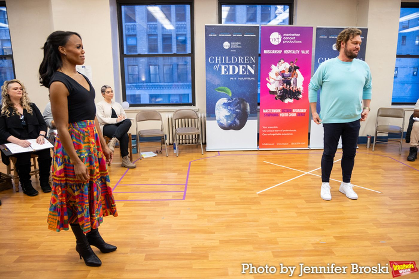 Photos: Go Inside Rehearsals for Manhattan Concert Productions' CHILDREN OF EDEN  Image