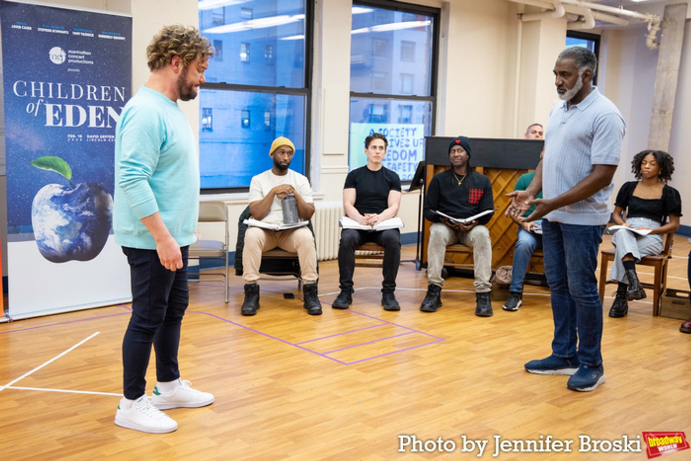 Photos: Go Inside Rehearsals for Manhattan Concert Productions' CHILDREN OF EDEN  Image