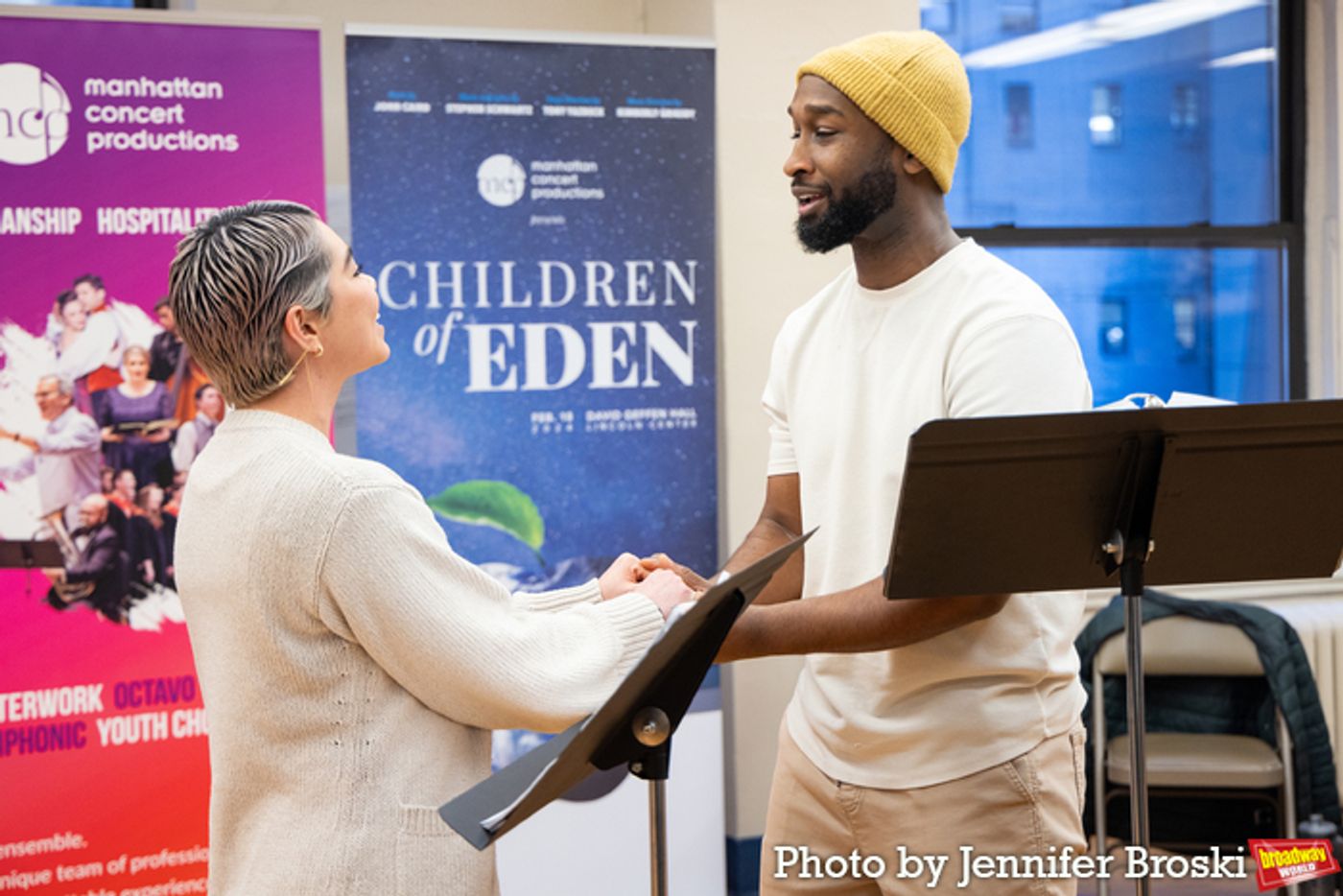 Photos: Go Inside Rehearsals for Manhattan Concert Productions' CHILDREN OF EDEN  Image