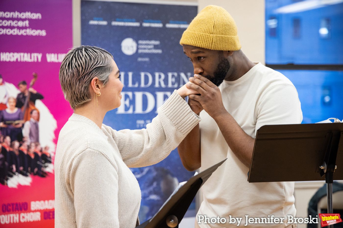 Photos: Go Inside Rehearsals for Manhattan Concert Productions' CHILDREN OF EDEN  Image