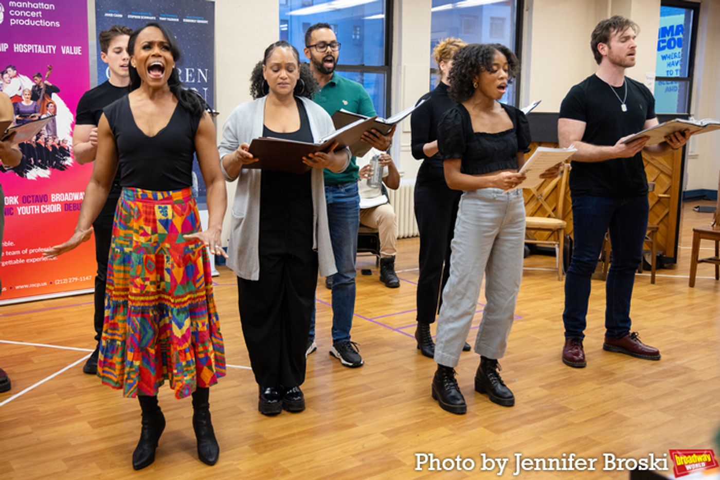 Photos: Go Inside Rehearsals for Manhattan Concert Productions' CHILDREN OF EDEN  Image