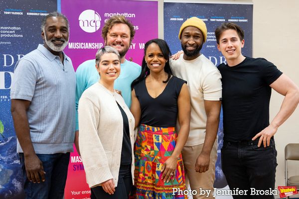 Norm Lewis, Auli'l Cravalho, David Phelps, Nikki Renee Daniels, Donald Webber, Jr., L Photo
