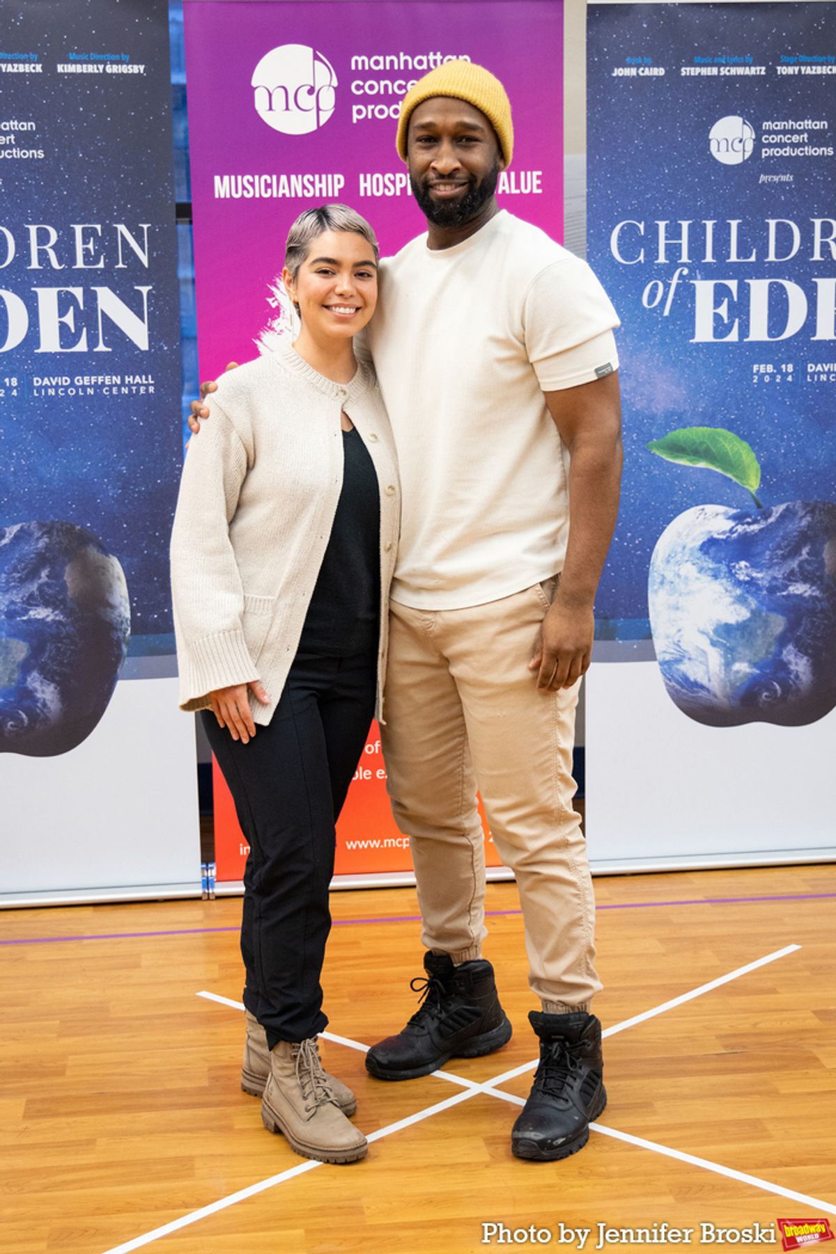 Auli'l Cravalho, Donald Webber, Jr. at 
