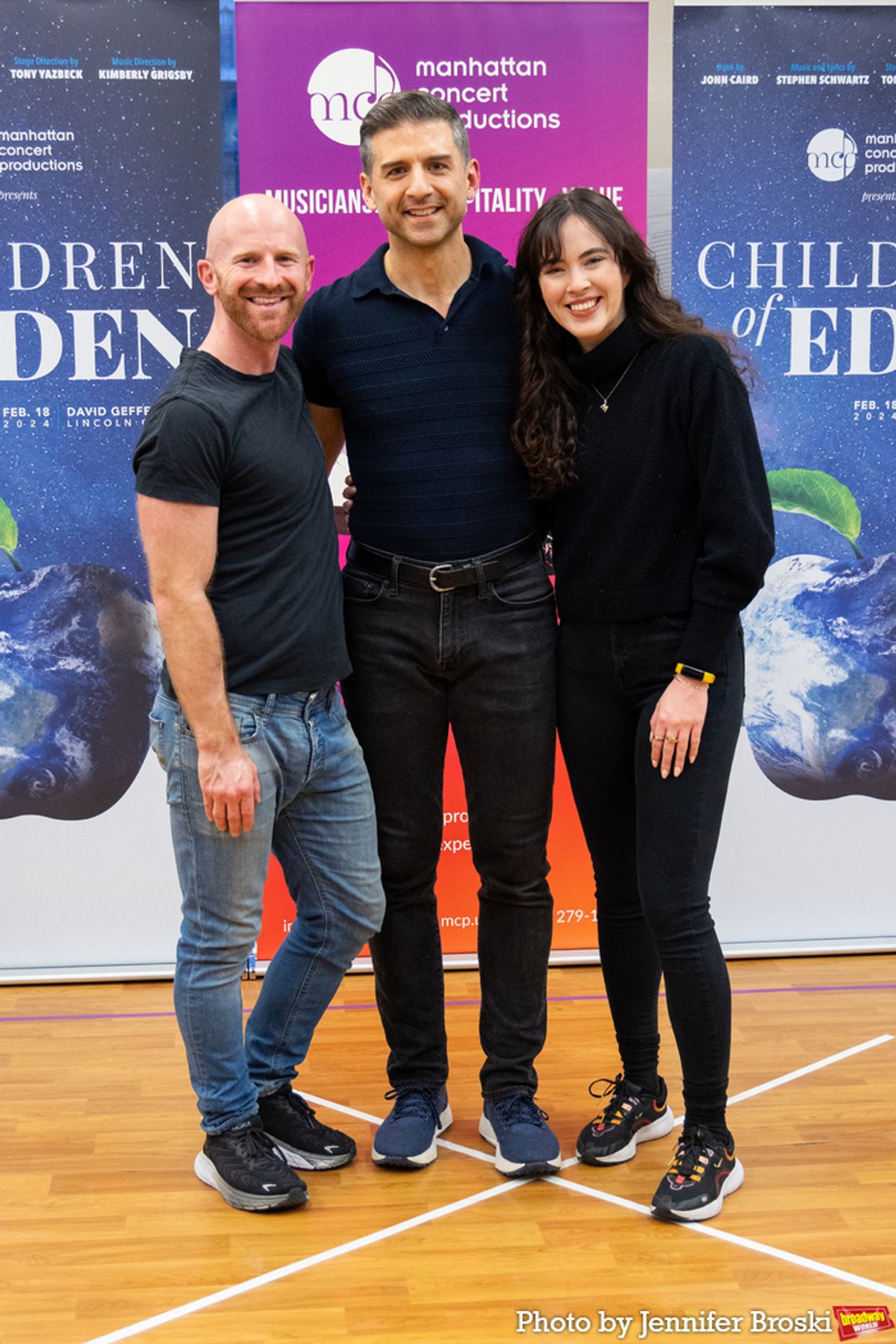 Chip Abbott, Tony Yazbeck, Madison Hicks at 