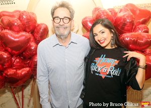 Huey Lewis and Abby DePhillips @ BroadwayWorld Huey Lewis and Abby DePhillips Photo