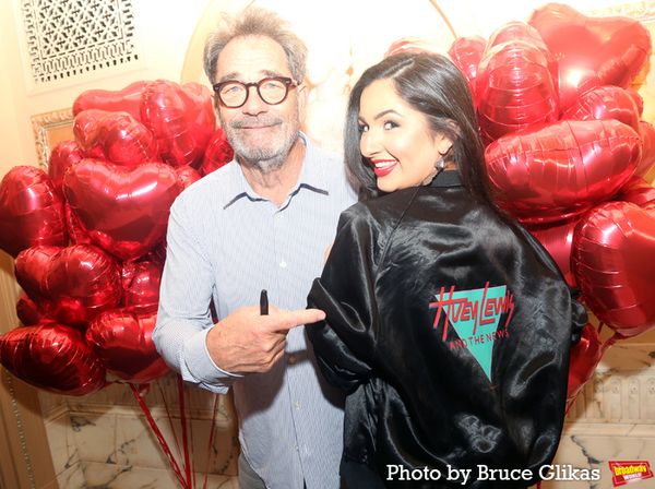 Huey Lewis and Abby DePhillips Photo