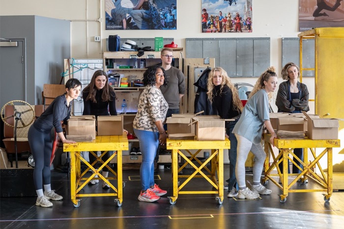 Photos: Inside Rehearsal For the UK Tour of AN OFFICER AND A GENTLEMAN THE MUSICAL  Image