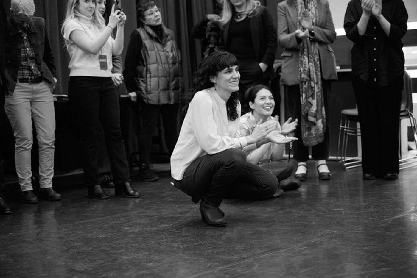 Photos: Hillary Clinton Joins the Cast of SUFFS For First Rehearsal  Image