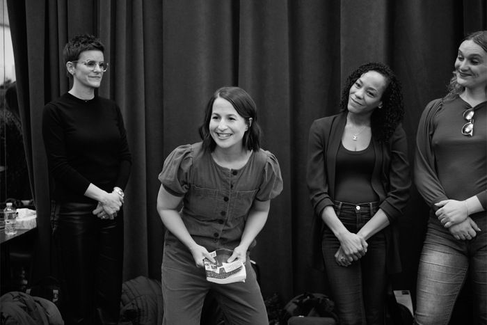 Photos: Hillary Clinton Joins the Cast of SUFFS For First Rehearsal — photo 6 of 21
