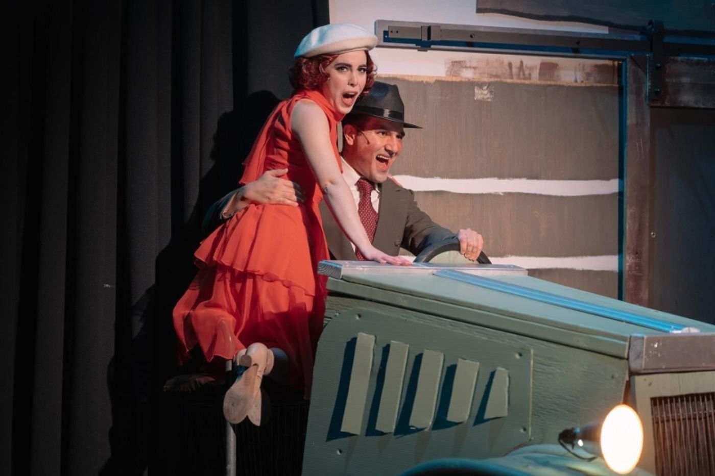 Francesca Noe and Nick Gehring's On-Stage Chemistry Brings The Sizzle to BONNIE & CLYDE  Image