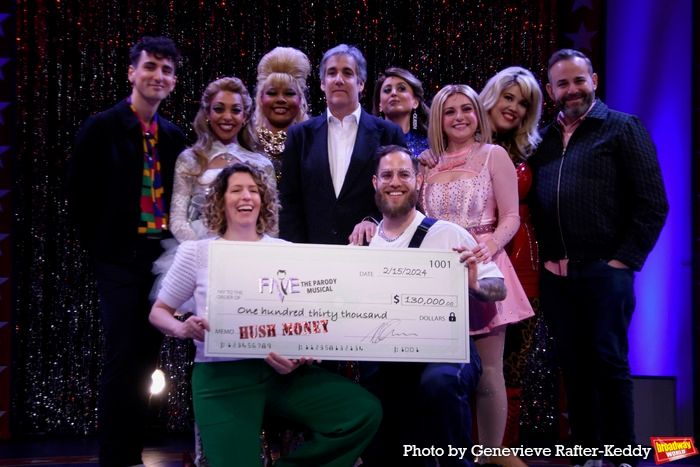 Photos: The Cast of FIVE: THE PARODY MUSICAL Meets the Press  Image