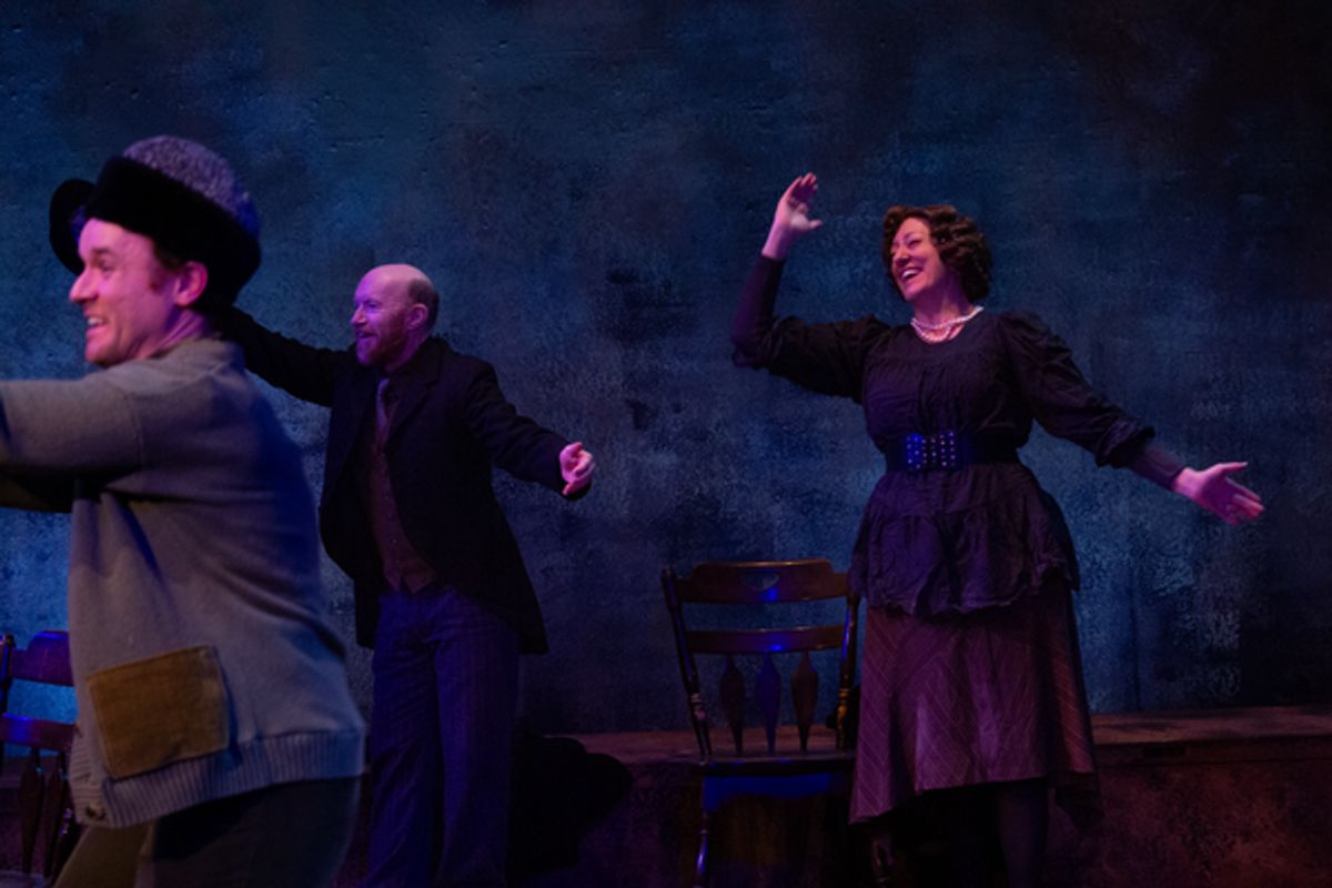 Christ Stahl, Roblin Gray Davis, and Carin Silkaitis at 