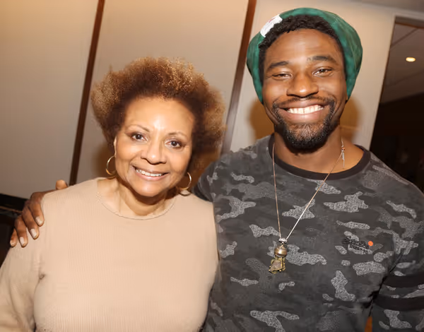 Leslie Uggams and Okieriete Onaodowan Photo