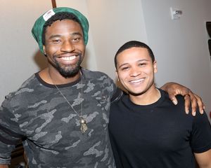 Okieriete Onaodowan and Alaman Diadhiou @ BroadwayWorld Okieriete Onaodowan and Alaman Diadhiou Photo