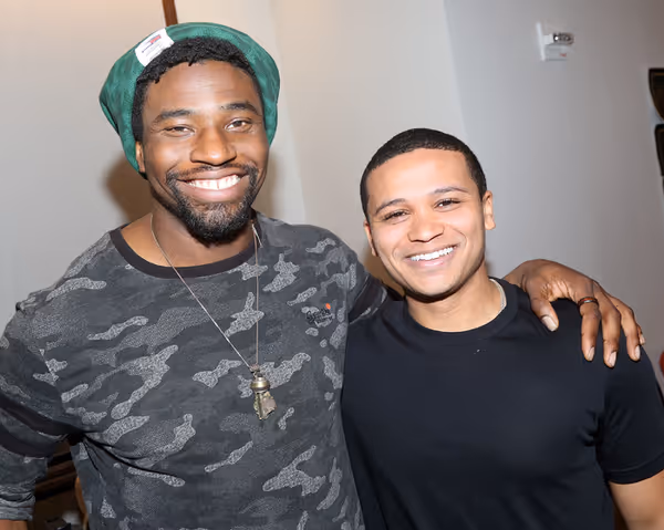 Okieriete Onaodowan and Alaman Diadhiou Photo
