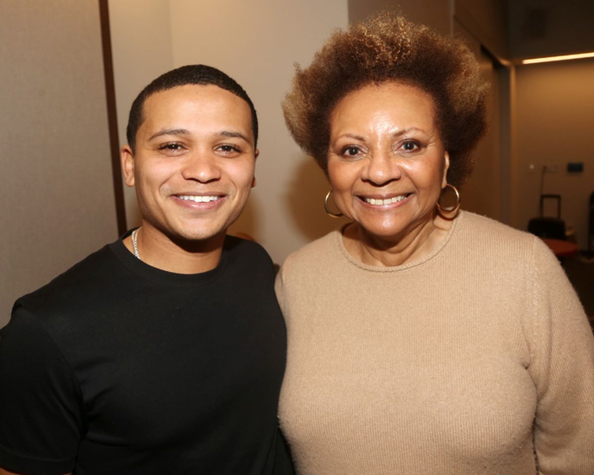 Alaman Diadhiou and Leslie Uggams at 
