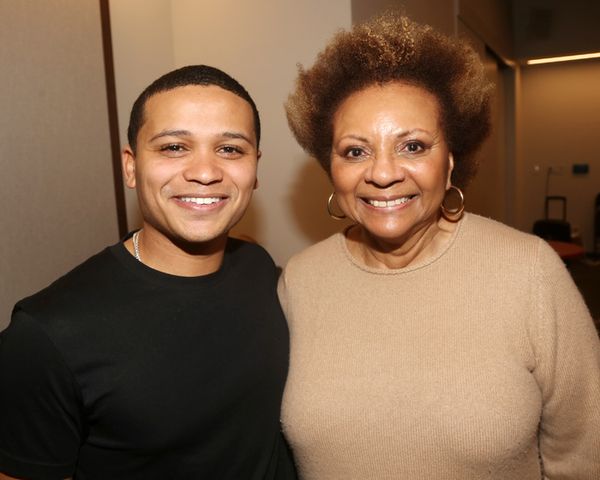Alaman Diadhiou and Leslie Uggams Photo