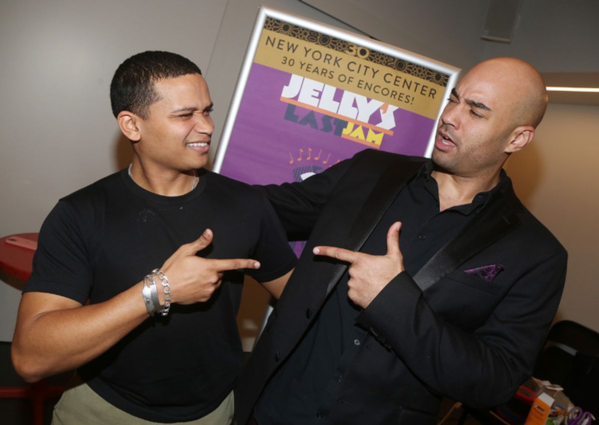 Alaman Diadhiou and Nicholas Christopher at 