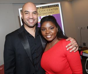 Nicholas Christopher and Joaquina Kalukango Photo