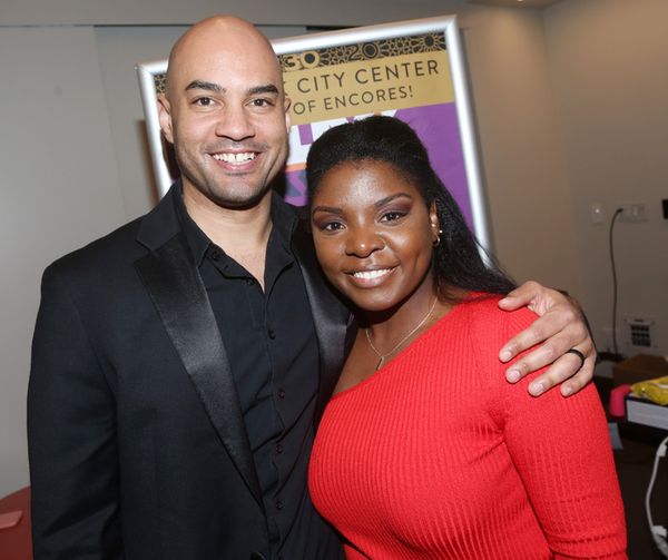 Nicholas Christopher and Joaquina Kalukango Photo