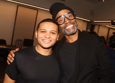 Alaman Diadhiou and Billy Porter Photo