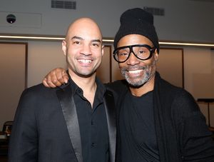 Nicholas Christopher and Billy Porter @ BroadwayWorld Nicholas Christopher and Billy Porter Photo