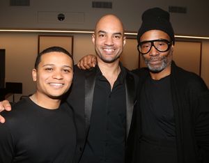Alaman Diadhiou, Nicholas Christopher and Billy Porter @ BroadwayWorld Alaman Diadhiou, Nicholas Christopher and Billy Porter Photo