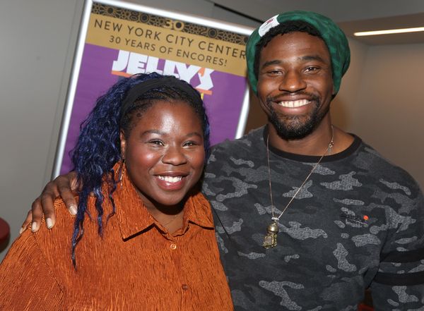 Tiffany Mann and Okieriete Onaodowan Photo