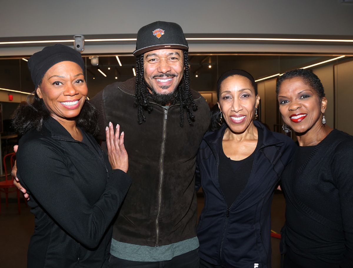 Stephanie Pope Lofgren, Choreographer Edgar Godineaux, Mamie Duncan-Gibbs, Allison M. Williams at 