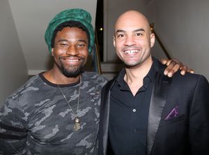Okieriete Onaodowan and Nicholas Christopher Photo