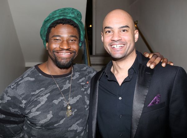 Okieriete Onaodowan and Nicholas Christopher Photo