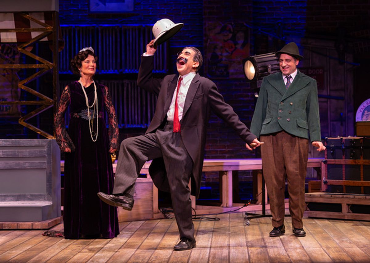 Dreya Weber, Frank Ferrante, and Matt Roper  at 