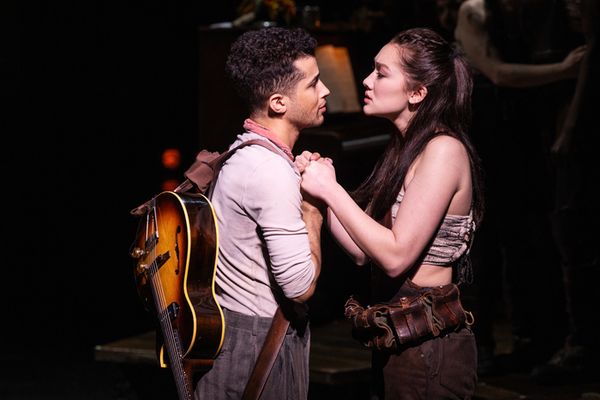 Jordan Fisher and Lola Tung Photo