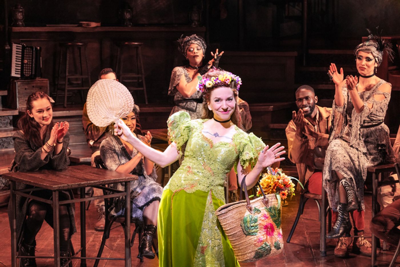 Photos: Get a First Look at Lola Tung and Ani DiFranco in HADESTOWN  Image