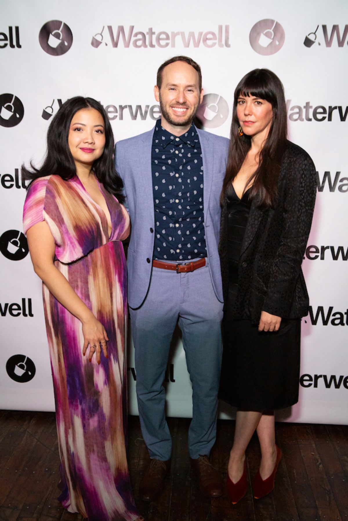 Kristin Villanueva, Joshua Doucette, and Zoe Winters at 