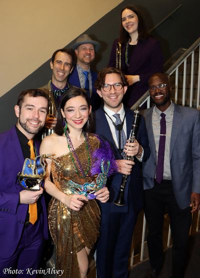 Julie Benko, Jason Yeager,   trombone: Rebecca Patterson  bass: Michael O'Brien   tru Photo