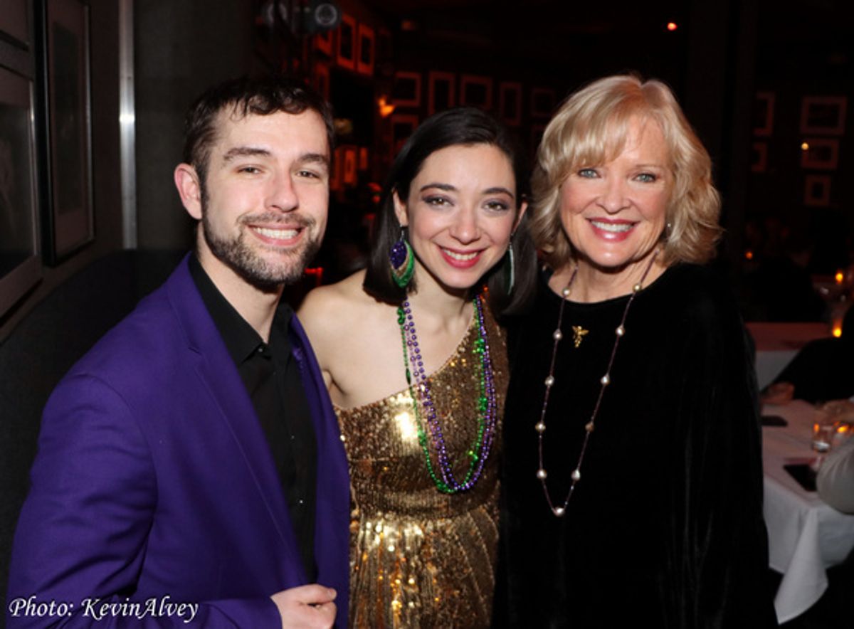 Jason Yeager, Julie Benko, Christine Ebersole at 