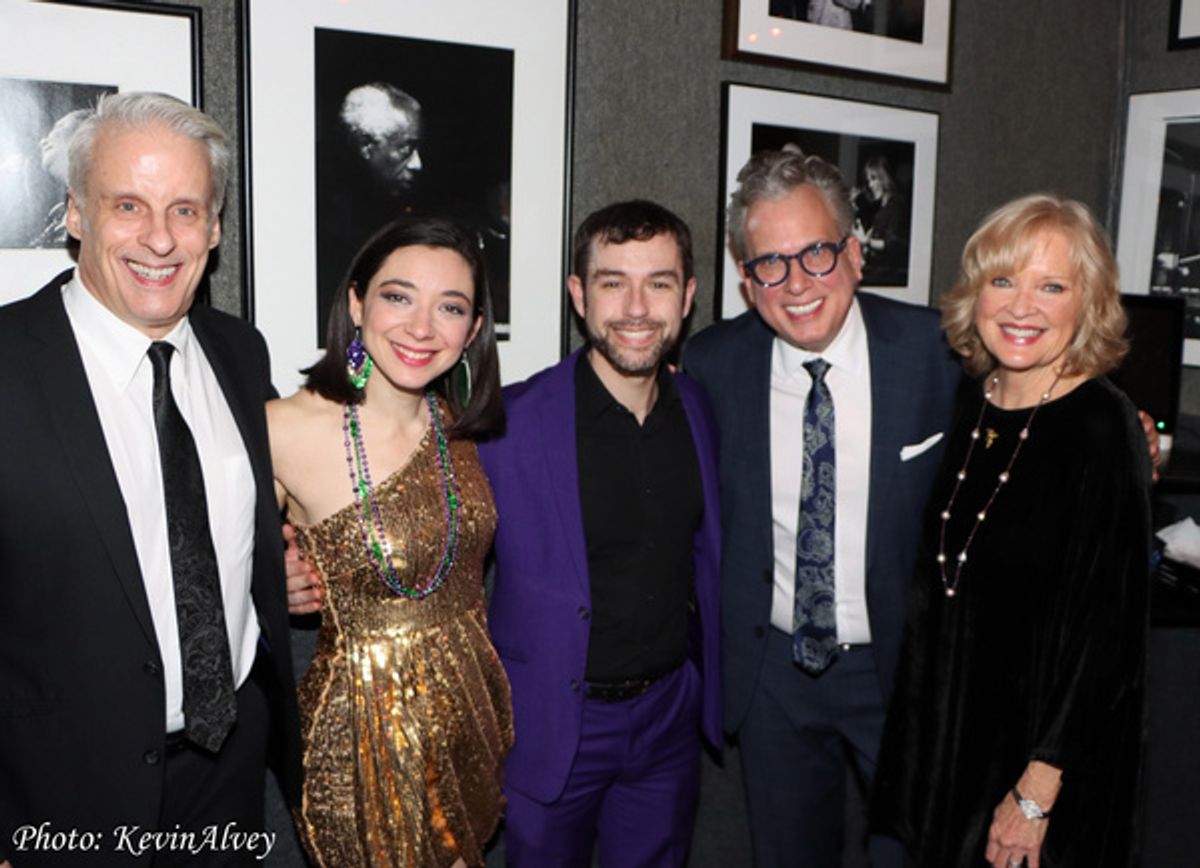 Doug Major, Julie Benko, Jason Yeager, Billy Stritch, Christine Ebersole at 