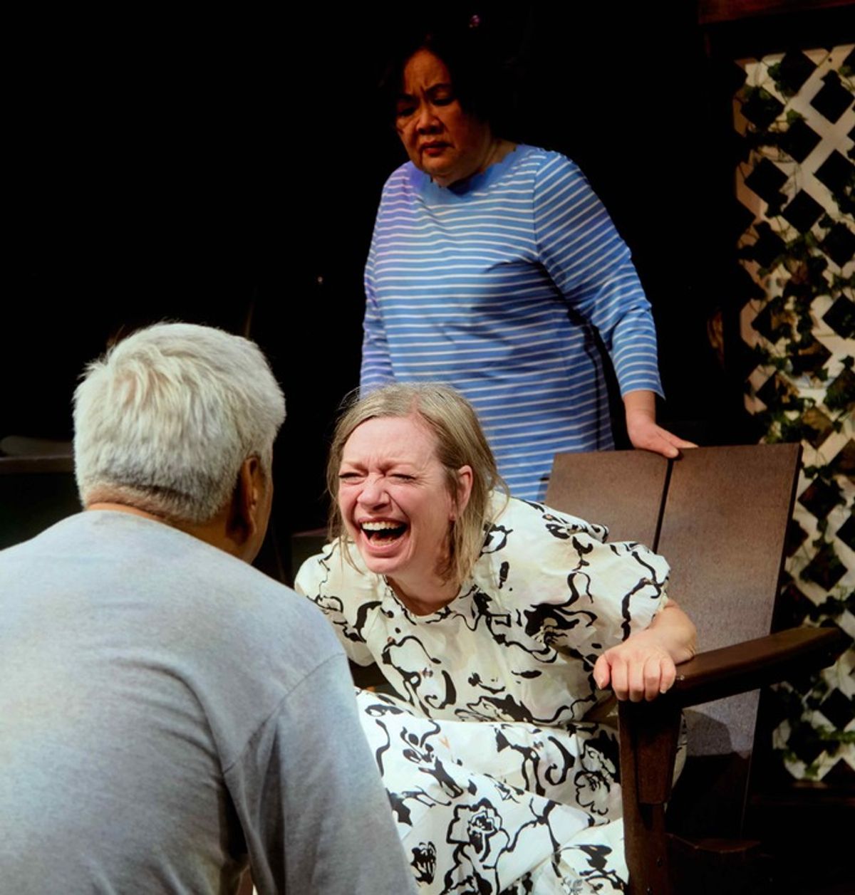 Robert Almodovar, Rachel Sorsa, and Emily Kuroda at 