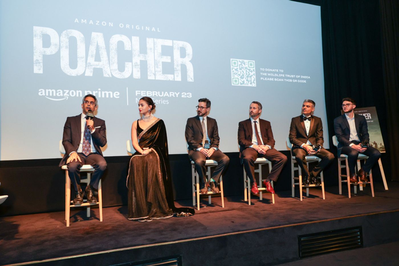 Photos: Go Inside the London Screening of POACHER, Starring Alia Bhatt  Image