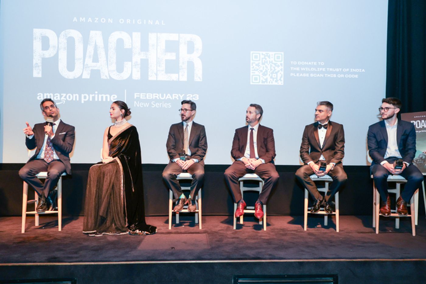 Photos: Go Inside the London Screening of POACHER, Starring Alia Bhatt  Image