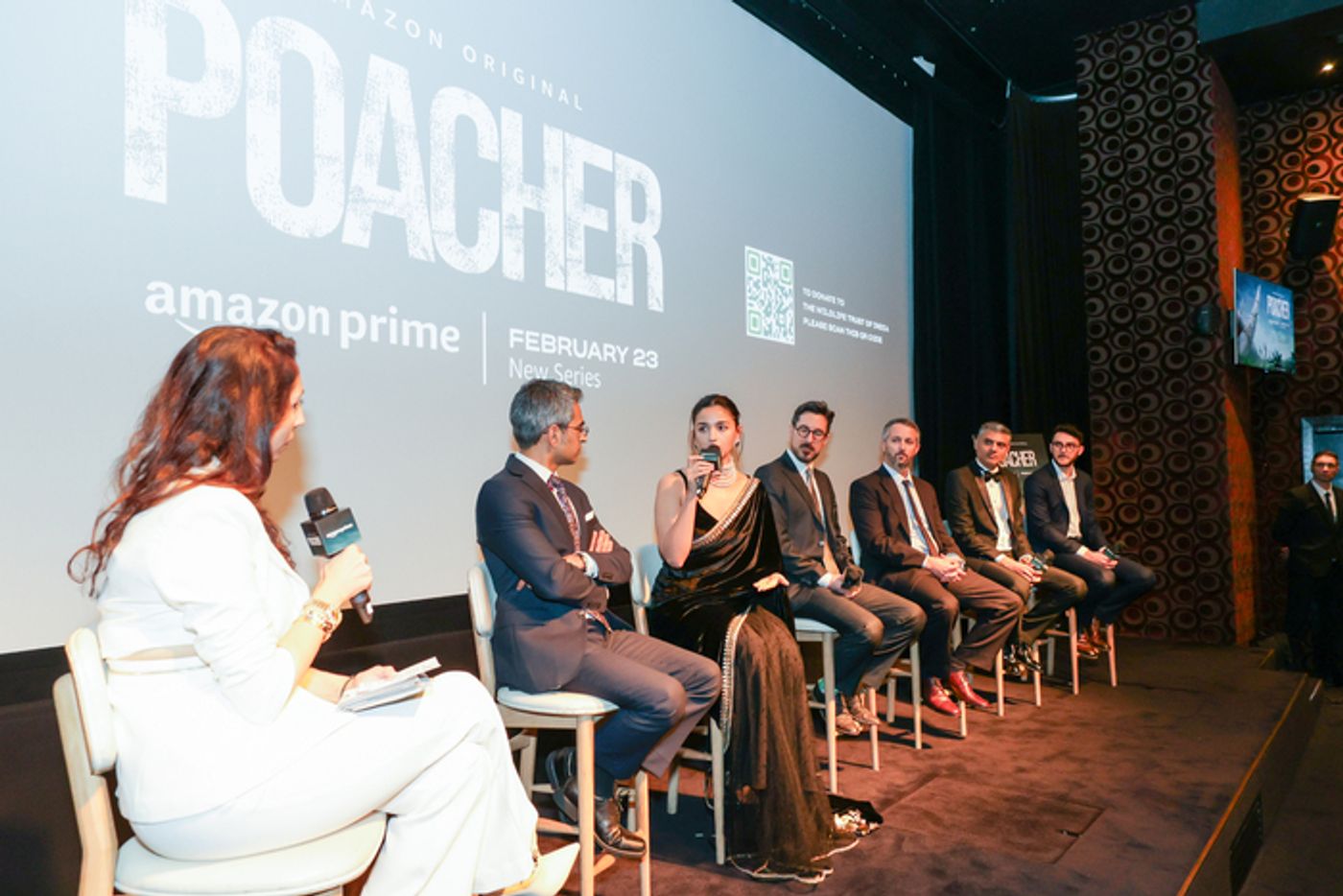Photos: Go Inside the London Screening of POACHER, Starring Alia Bhatt  Image