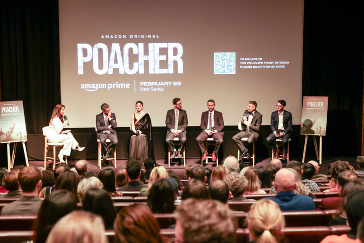 Photos: Go Inside the London Screening of POACHER, Starring Alia Bhatt  Image
