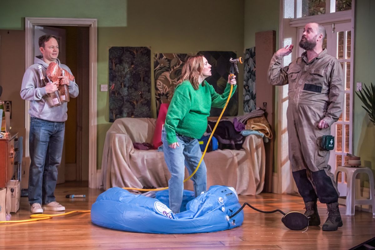 Sam Alexander, Laura Main, David Partridge at 