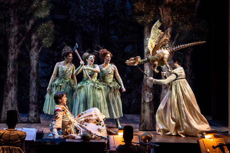 Photos & Video: Get a First Look at THE MATCHBOX MAGIC FLUTE at Goodman Theatre — photo 1 of 5