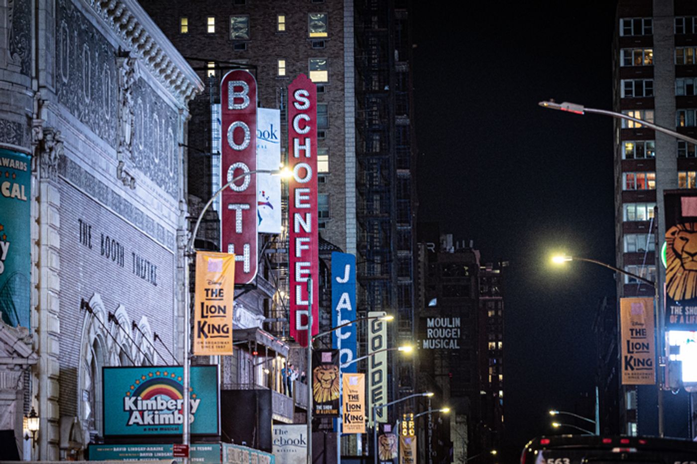 Photos: Broadway Theatres Dim Lights in Memory of Chita Rivera  Image