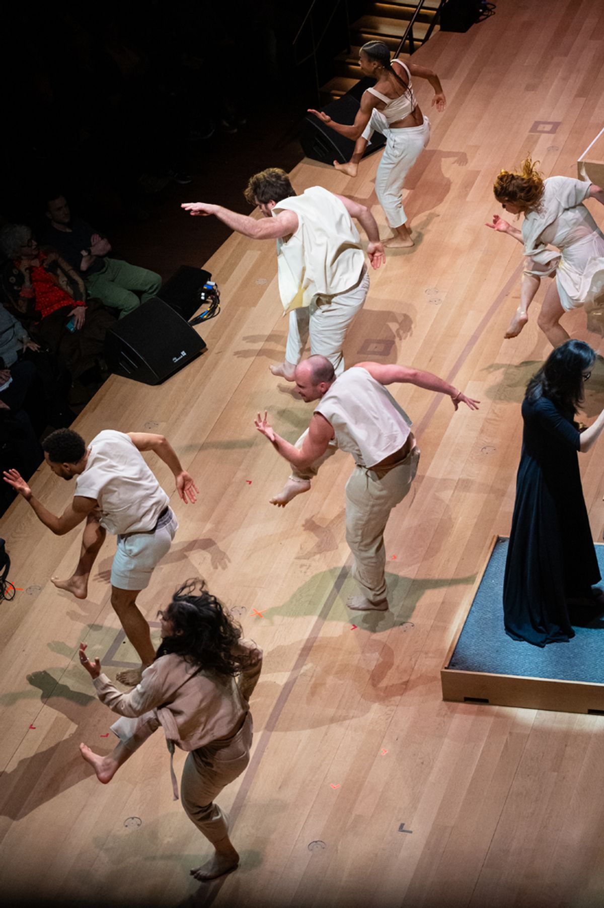 Karli, Dinardo, Zelig Wiliams, Jakob Karr, Tyler Hanes, Dylis Croman, Runako Campbell at 